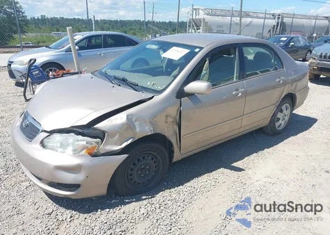 2005 Toyota Corolla Le z USA, uszkodzony, nr VIN 2T1BR32E35C465443